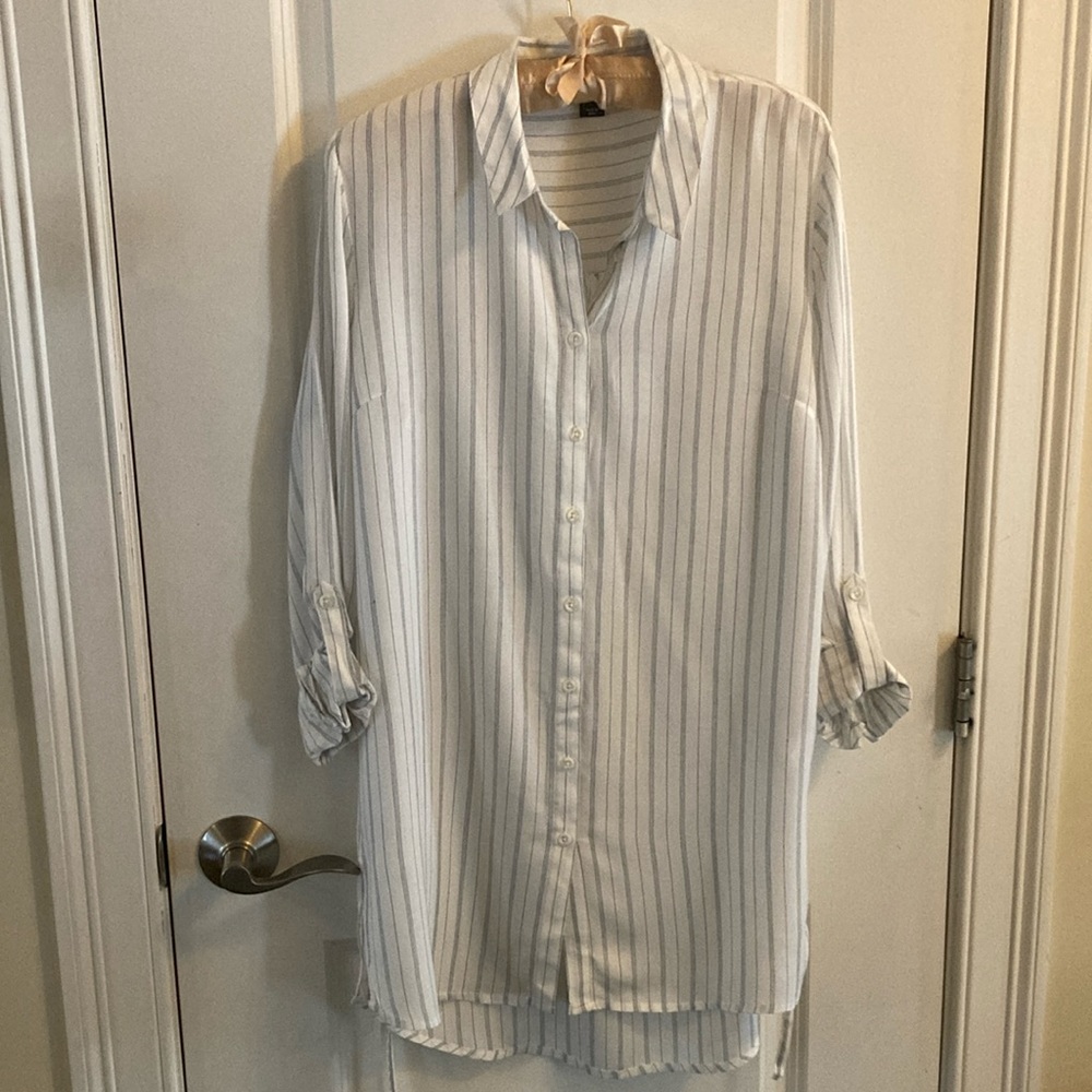 Primark Women’s Long Length Shirt Dress.  Size 10.